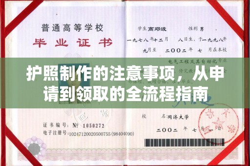 蒸湘护照制作的注意事项，从申请到领取的全流程指南