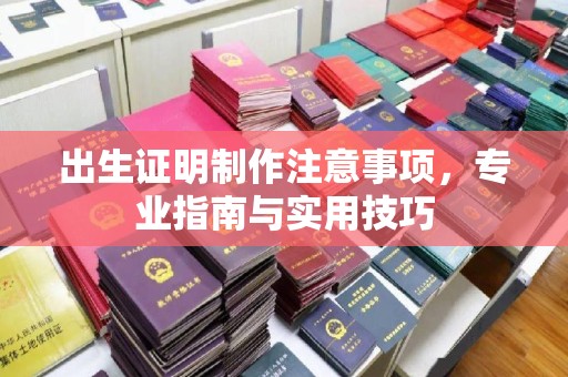 蒸湘出生证明制作注意事项，专业指南与实用技巧