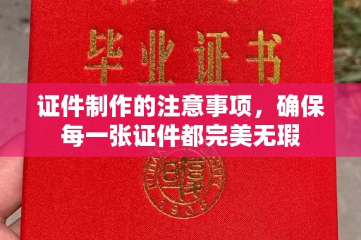 蒸湘证件制作的注意事项，确保每一张证件都完美无瑕