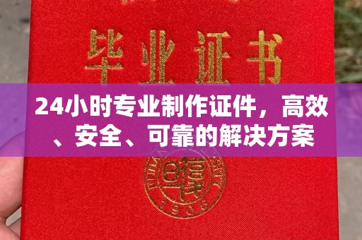 蒸湘24小时专业制作证件，高效、安全、可靠的解决方案