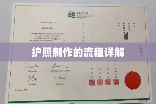 蒸湘护照制作的流程详解