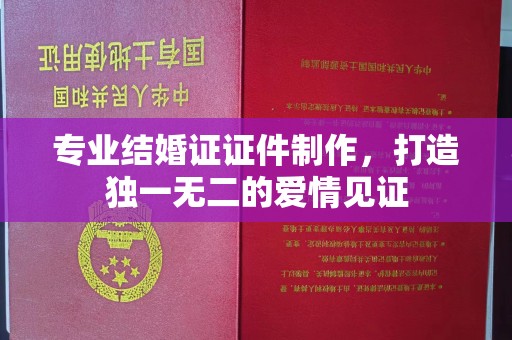 蒸湘专业结婚证证件制作，打造独一无二的爱情见证