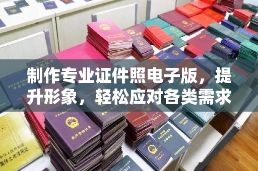 蒸湘制作专业证件照电子版，提升形象，轻松应对各类需求