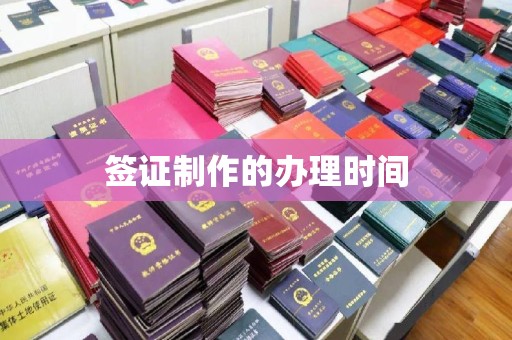 蒸湘签证制作的办理时间