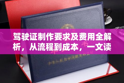 蒸湘驾驶证制作要求及费用全解析，从流程到成本，一文读懂
