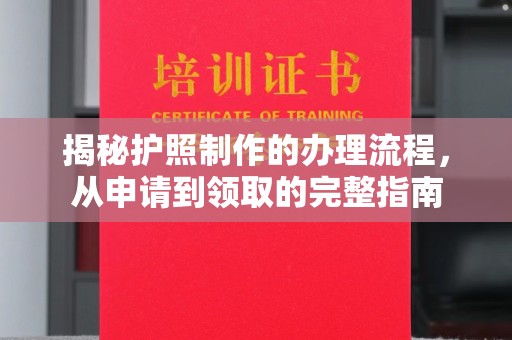 蒸湘揭秘护照制作的办理流程，从申请到领取的完整指南