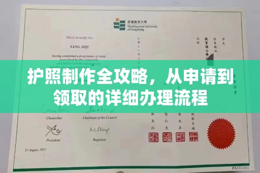 蒸湘护照制作全攻略，从申请到领取的详细办理流程