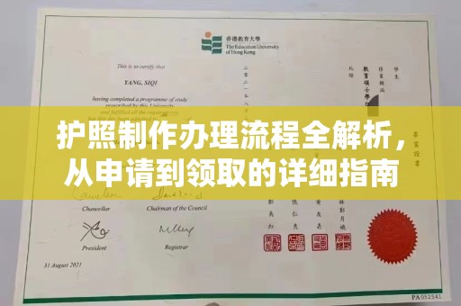 蒸湘护照制作办理流程全解析，从申请到领取的详细指南